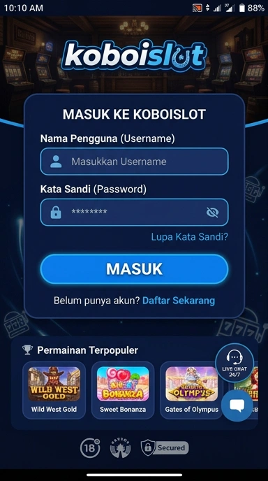 Masuk ke Akun koboislot Anda dengan Mudah